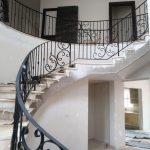 Wrought Iron Spiral Staircase